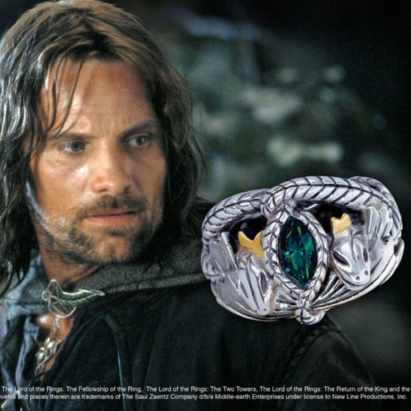 Anel de Barahir do Rei de Gondor Aragorn