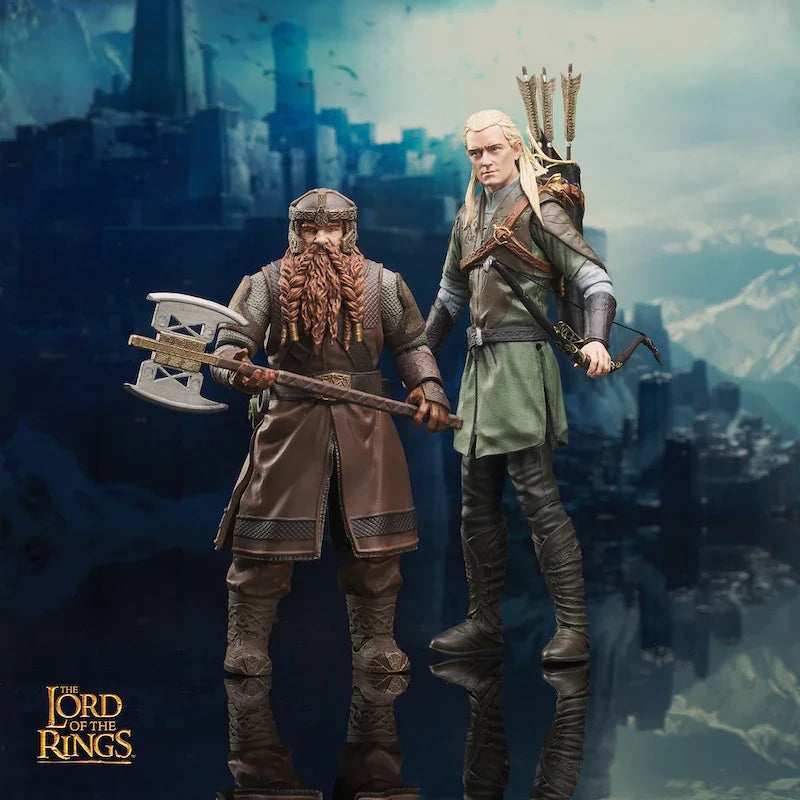 Boneco Action Figure Gimli de O Senhor dos Anéis