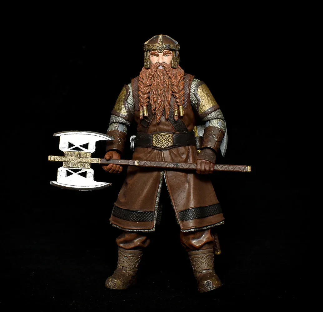 Boneco Action Figure Gimli de O Senhor dos Anéis