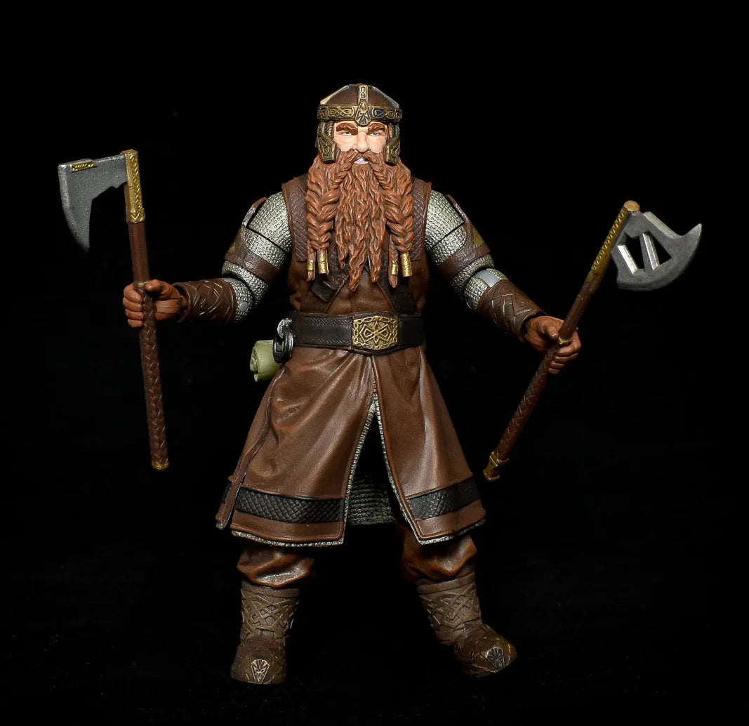 Boneco Action Figure Gimli de O Senhor dos Anéis