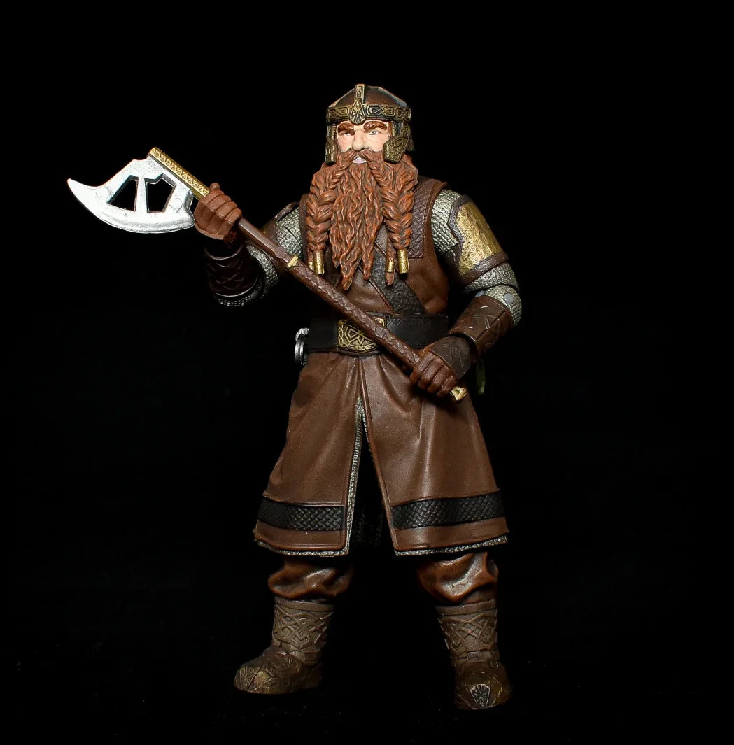 Boneco Action Figure Gimli de O Senhor dos Anéis